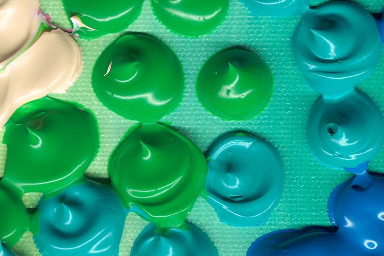 Original Abstract Expressionism Abstract Painting by Claire Desjardins