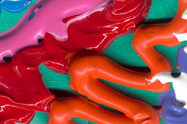 Original Abstract Expressionism Abstract Painting by Claire Desjardins