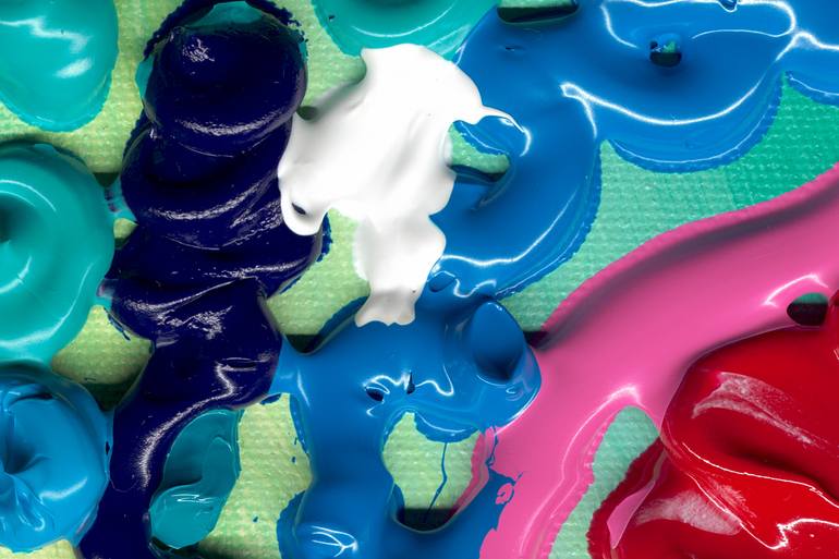 Original Abstract Expressionism Abstract Painting by Claire Desjardins