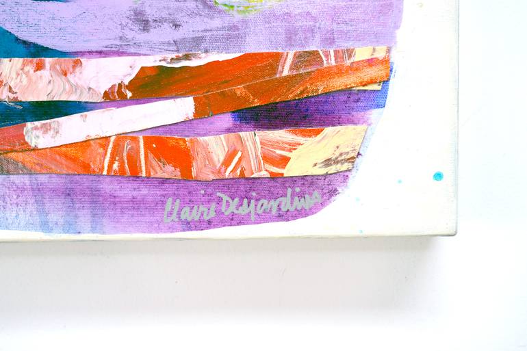 Original Abstract Expressionism Abstract Painting by Claire Desjardins