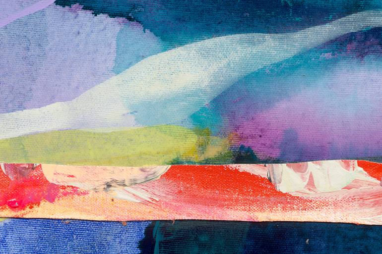 Original Abstract Expressionism Abstract Painting by Claire Desjardins