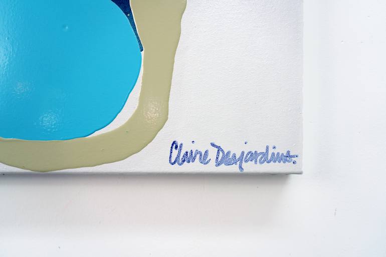 Original Abstract Expressionism Abstract Painting by Claire Desjardins