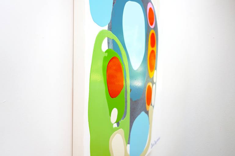 Original Abstract Expressionism Abstract Painting by Claire Desjardins