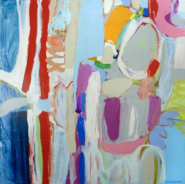 Print of Abstract Expressionism Abstract Paintings by Claire Desjardins