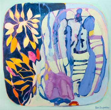 Original Abstract Paintings by Claire Desjardins