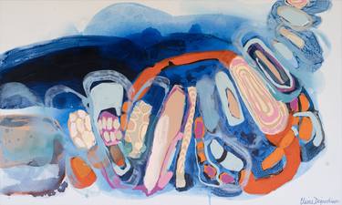 Original Contemporary Abstract Paintings by Claire Desjardins