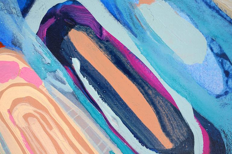 Original Contemporary Abstract Painting by Claire Desjardins