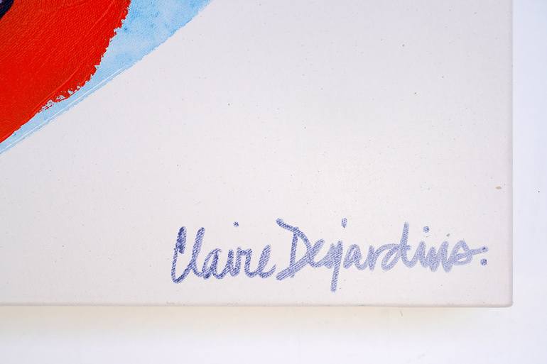 Original Contemporary Abstract Painting by Claire Desjardins