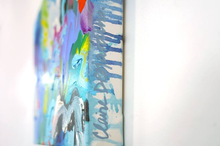 Original Expressionism Abstract Painting by Claire Desjardins