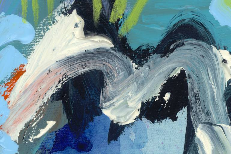 Original Expressionism Abstract Painting by Claire Desjardins