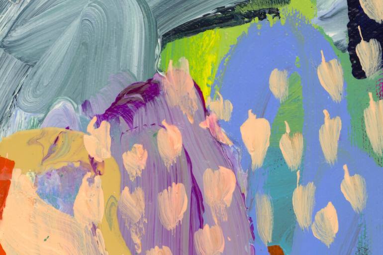 Original Abstract Expressionism Abstract Painting by Claire Desjardins