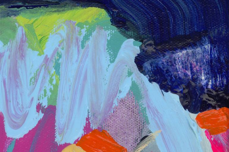 Original Abstract Expressionism Abstract Painting by Claire Desjardins