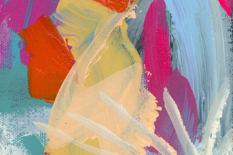 Original Abstract Expressionism Abstract Painting by Claire Desjardins