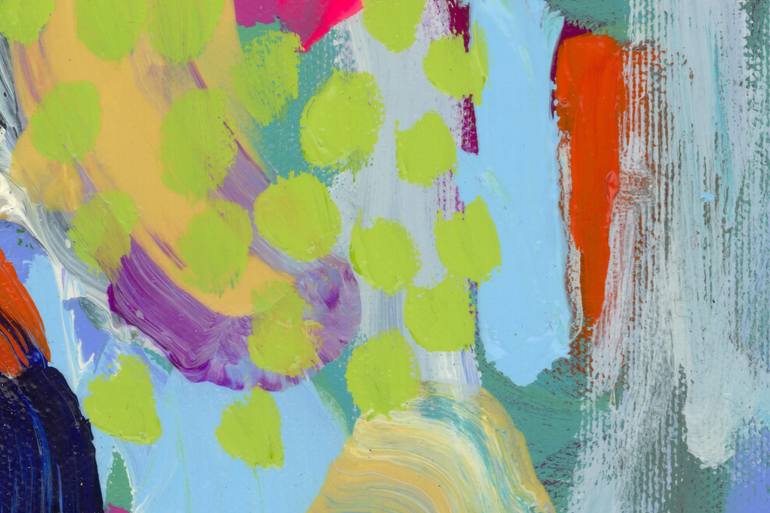 Original Abstract Expressionism Abstract Painting by Claire Desjardins