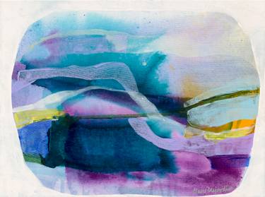 Original Abstract Expressionism Abstract Painting by Claire Desjardins