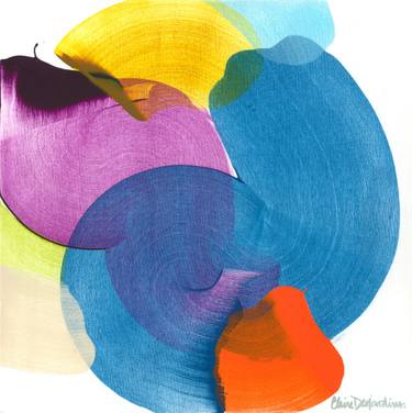 Original Abstract Expressionism Abstract Painting by Claire Desjardins