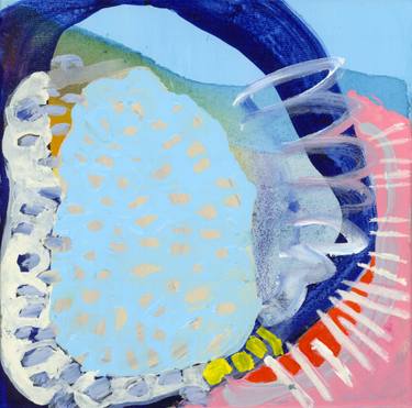 Original Abstract Expressionism Abstract Painting by Claire Desjardins