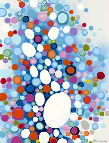 Original Abstract Expressionism Abstract Paintings by Claire Desjardins