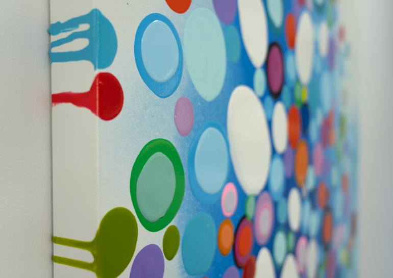 Original Abstract Expressionism Abstract Painting by Claire Desjardins