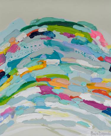 Original Abstract Expressionism Abstract Painting by Claire Desjardins