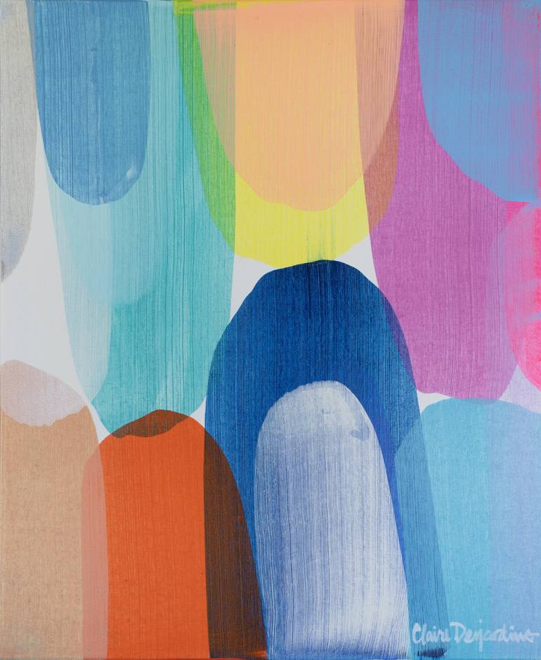 Print of Abstract Expressionism Abstract Paintings by Claire Desjardins