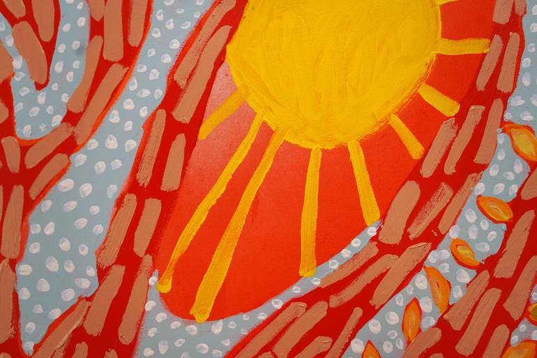 Original Abstract Expressionism Abstract Painting by Claire Desjardins