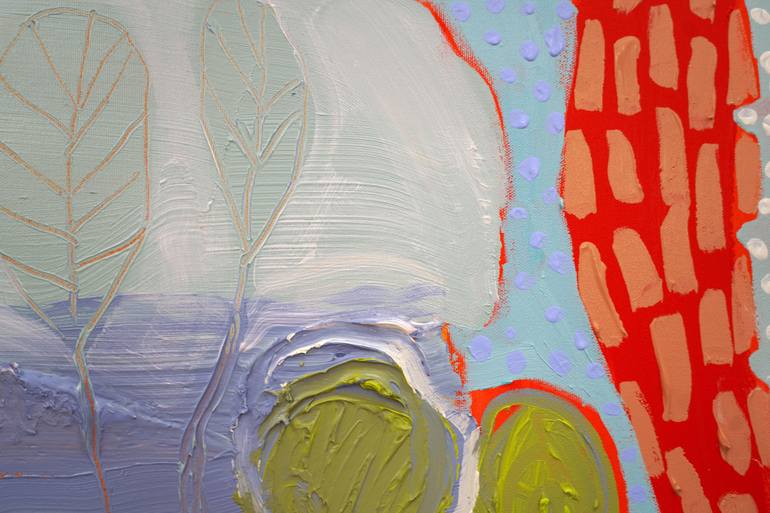 Original Abstract Expressionism Abstract Painting by Claire Desjardins