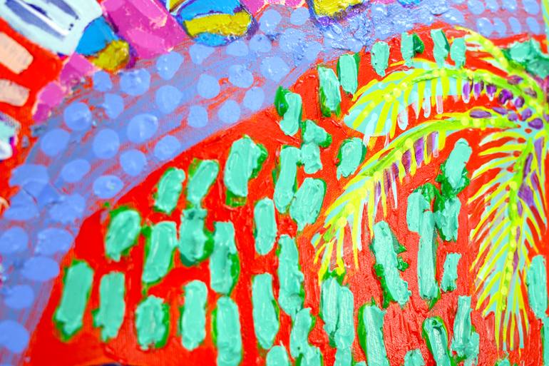 Original Abstract Expressionism Abstract Painting by Claire Desjardins