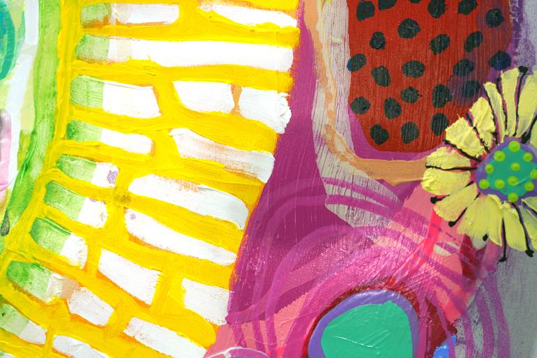 Original Abstract Expressionism Abstract Painting by Claire Desjardins