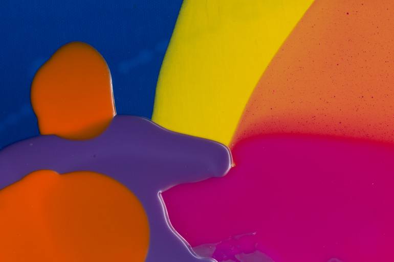 Original Abstract Expressionism Abstract Painting by Claire Desjardins