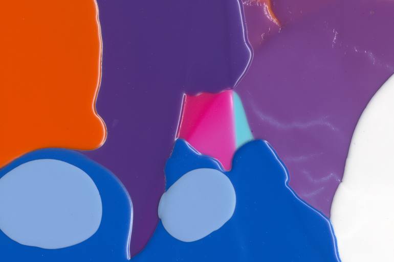 Original Abstract Expressionism Abstract Painting by Claire Desjardins