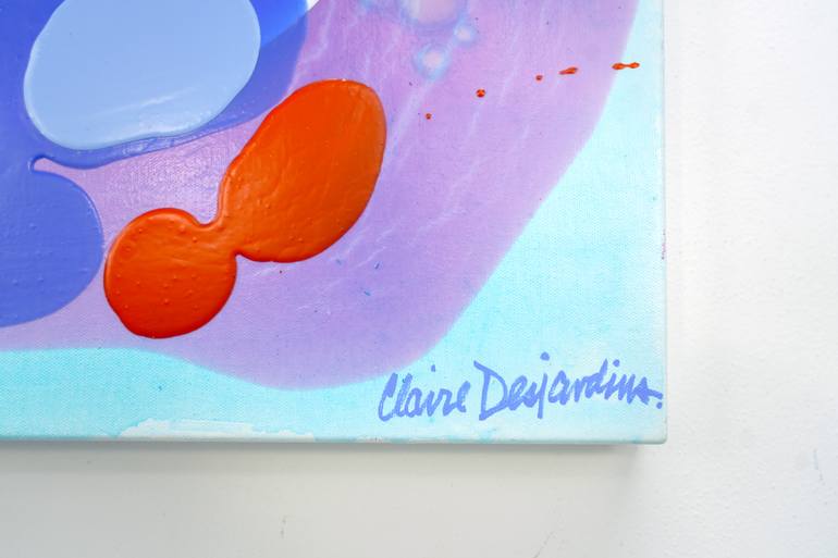 Original Abstract Expressionism Abstract Painting by Claire Desjardins