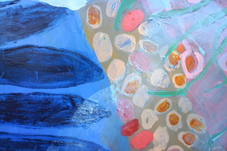 Original Abstract Expressionism Abstract Painting by Claire Desjardins