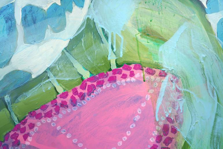 Original Abstract Expressionism Abstract Painting by Claire Desjardins