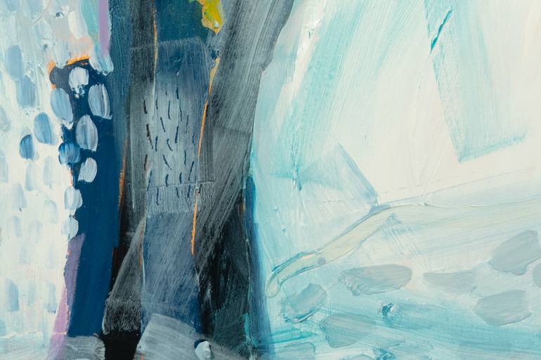 Original Abstract Expressionism Abstract Painting by Claire Desjardins