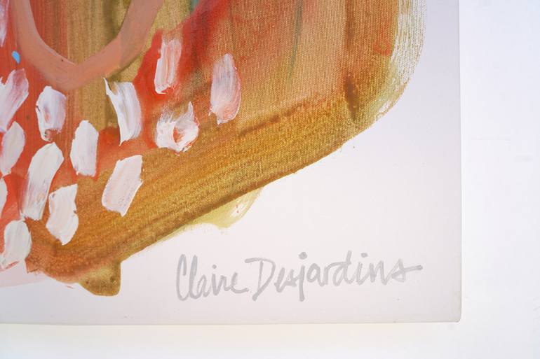 Original Abstract Expressionism Abstract Painting by Claire Desjardins