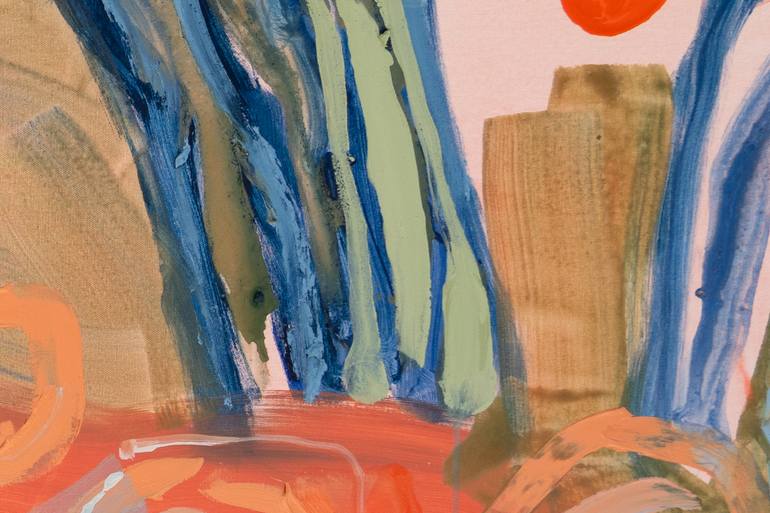 Original Abstract Expressionism Abstract Painting by Claire Desjardins