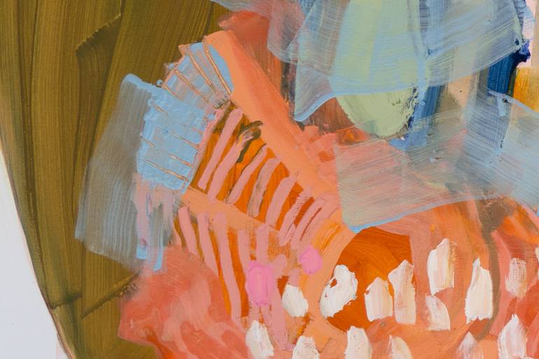 Original Abstract Expressionism Abstract Painting by Claire Desjardins