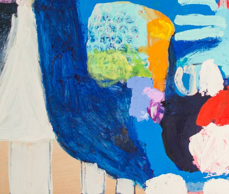 Original Abstract Painting by Claire Desjardins