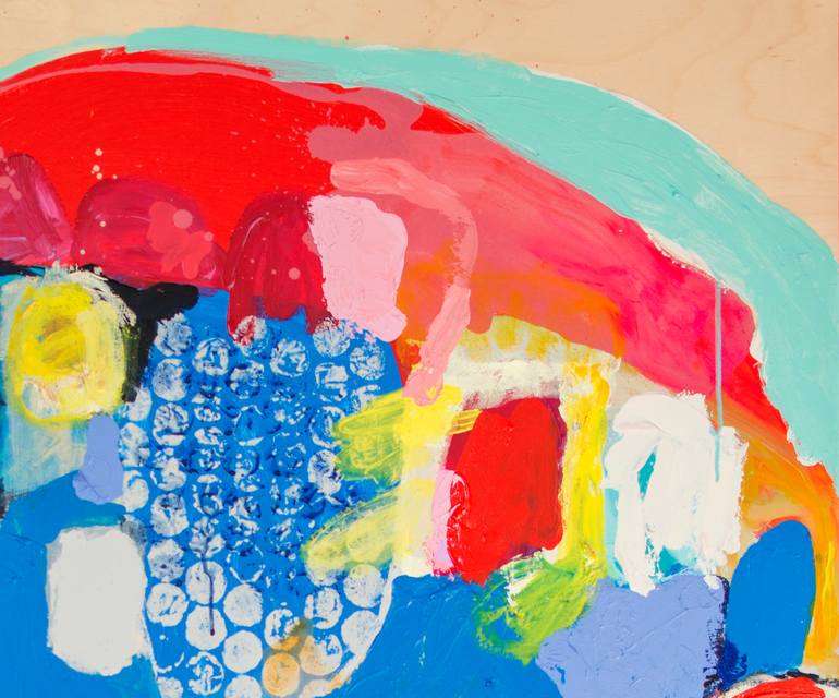 Original Abstract Painting by Claire Desjardins