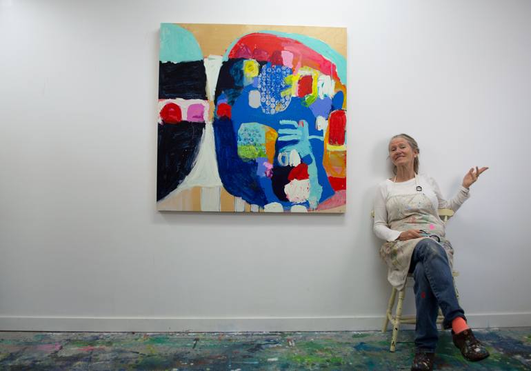 Original Abstract Painting by Claire Desjardins