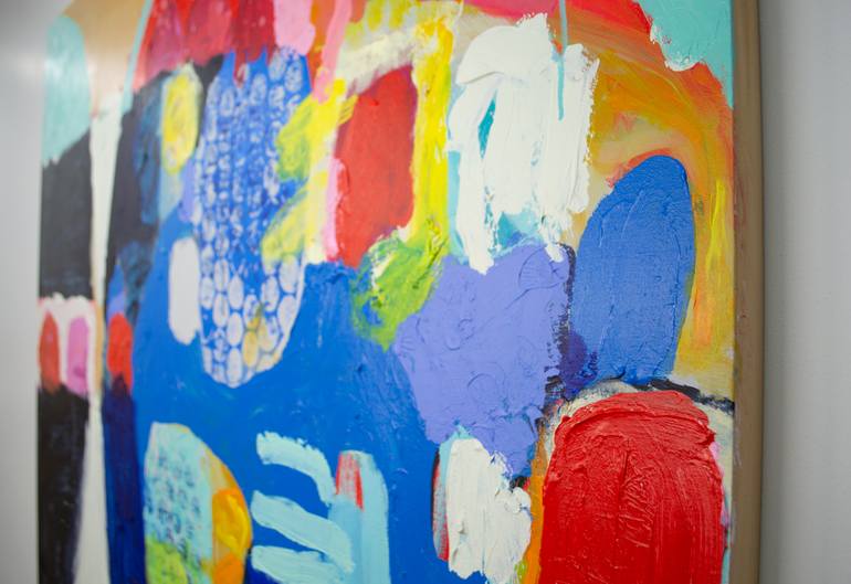 Original Abstract Painting by Claire Desjardins