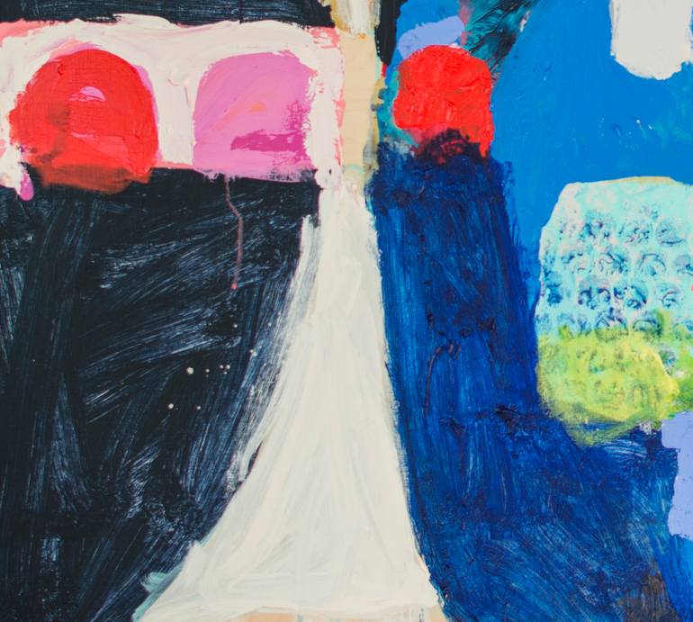 Original Abstract Painting by Claire Desjardins