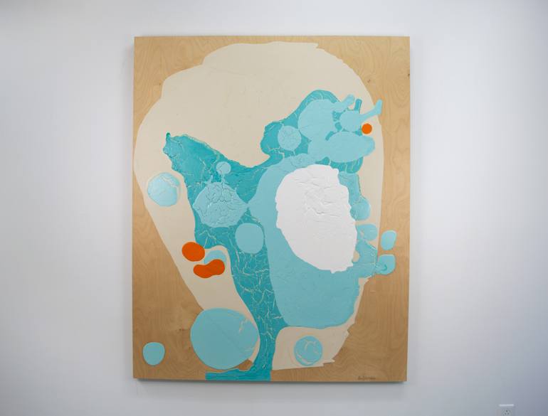 Original Abstract Painting by Claire Desjardins