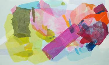 Print of Abstract Collage by Claire Desjardins