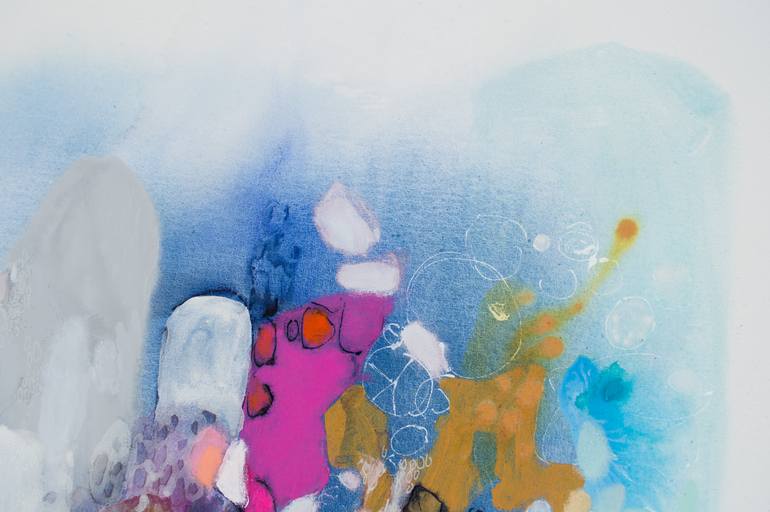 Original Abstract Expressionism Abstract Painting by Claire Desjardins