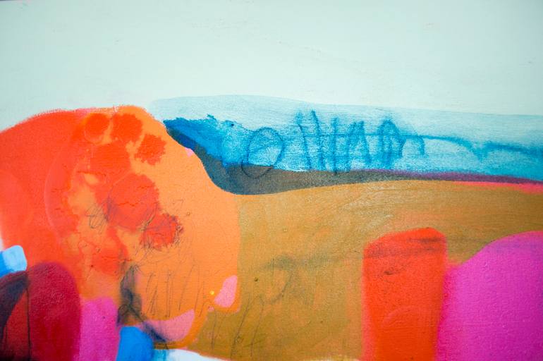 Original Abstract Expressionism Abstract Painting by Claire Desjardins