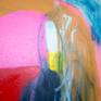 Close-up detail #2 of "The Elephant In The Room" by Claire Desjardins.