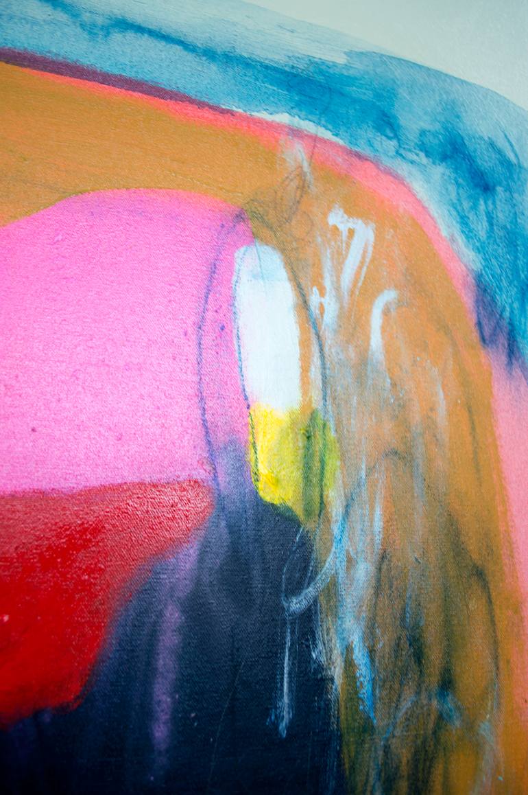 Original Abstract Expressionism Abstract Painting by Claire Desjardins