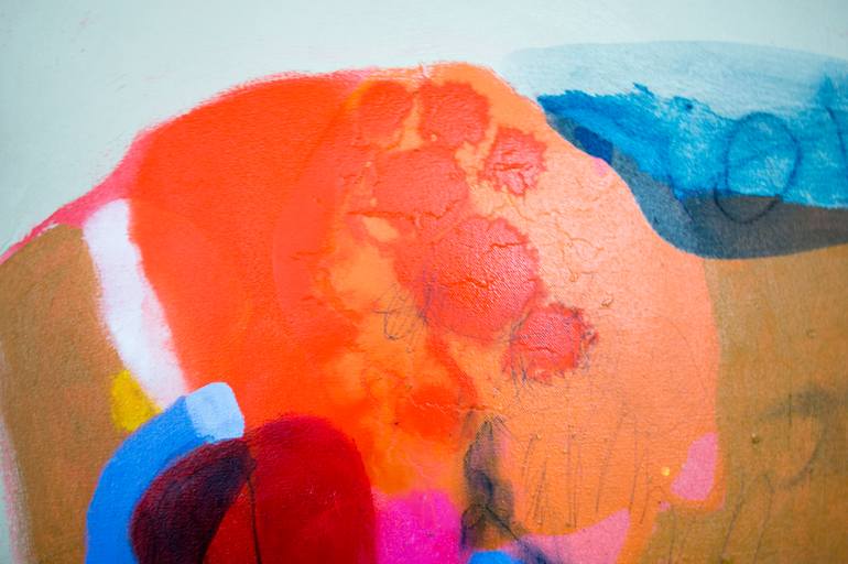 Original Abstract Expressionism Abstract Painting by Claire Desjardins